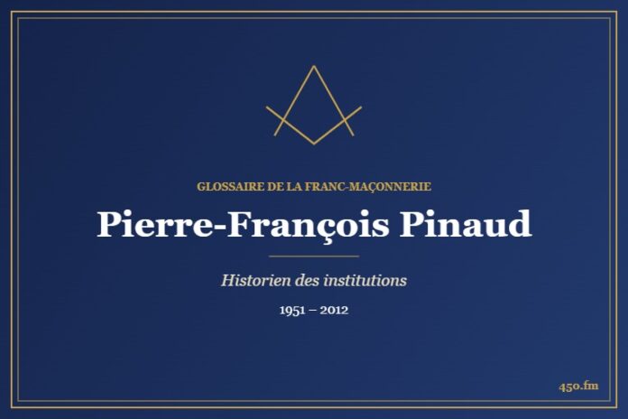 Pierre-François Pinaud (Auteur) – Glossaire de la franc-maçonnerie 450.fm