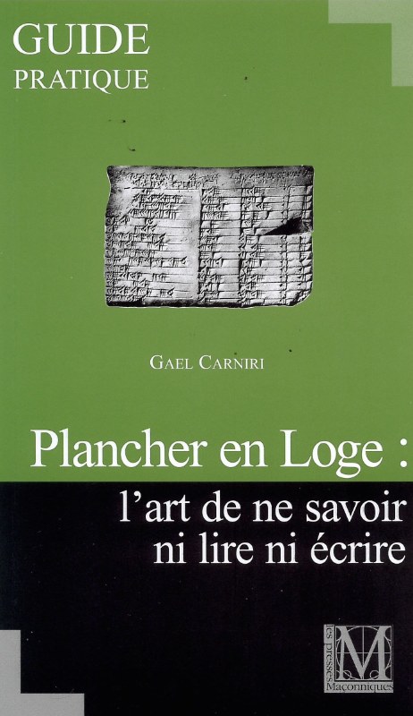 Couverture du livre Plancher en loge&nbsp;: l’art de ne savoir ni lire ni écrire