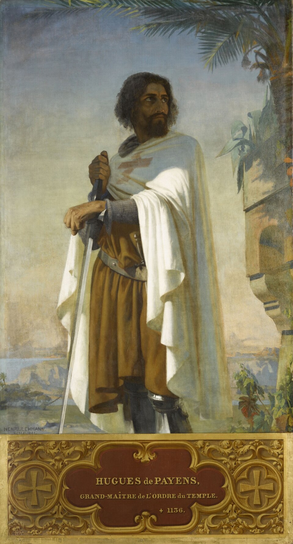 Portrait de Hugues de Payns