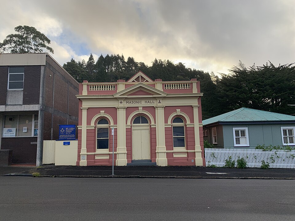 Queenstown Masonic Hall, Tasmanie