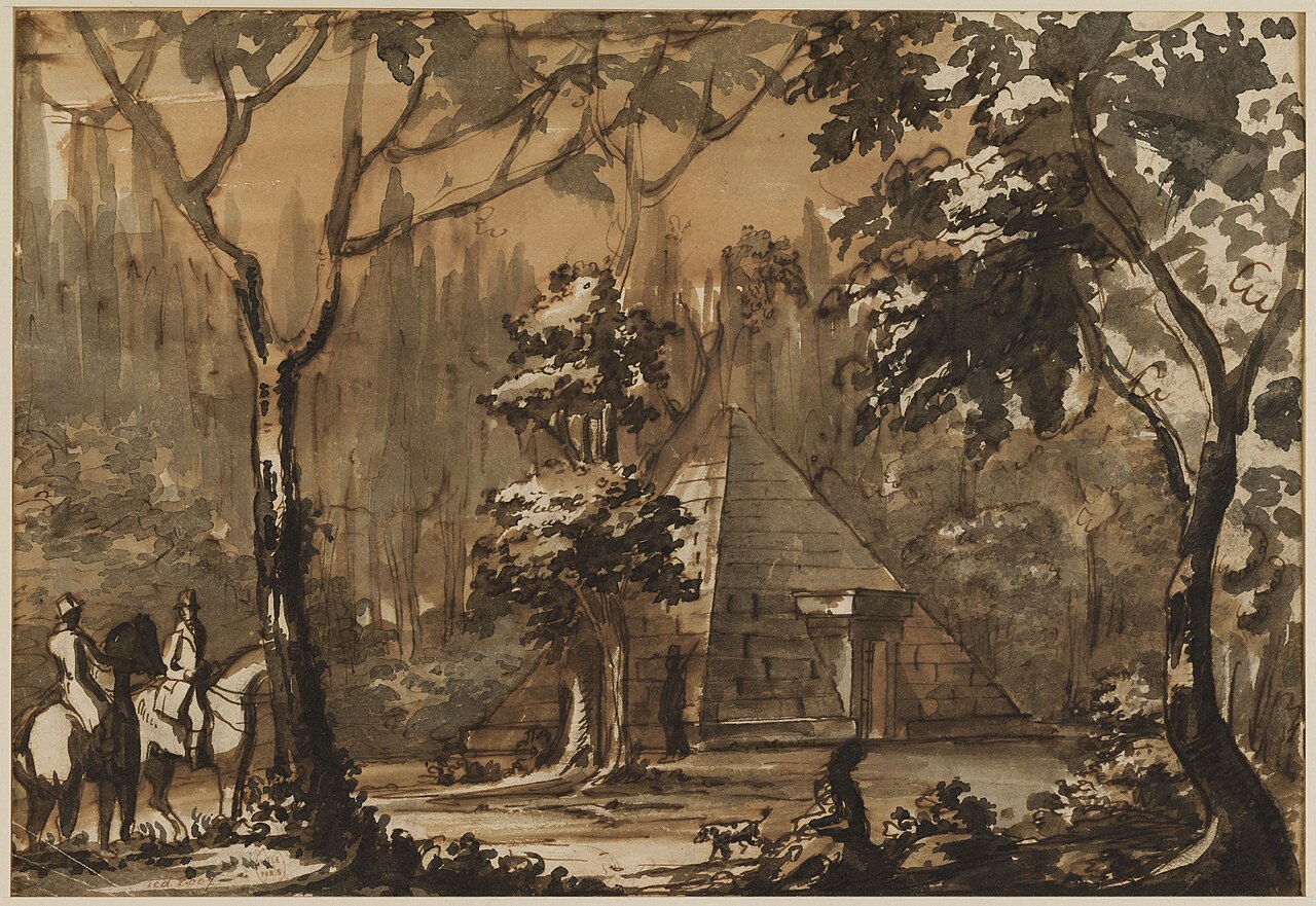 Raphaël Aurillac – Pyramide du parc Monceau, D.2007