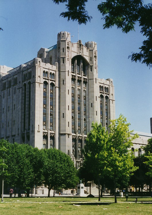Refondation de la Grande Loge du Michigan à Detroit, 17 septembre 1844