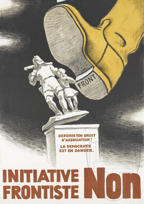 Rejet de l’initiative Fonjallaz contre la franc-maçonnerie en Suisse, 28 novembre 1937