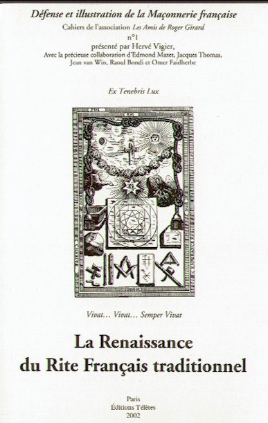 Couverture du livre Renaissance du Rite français traditionnel
