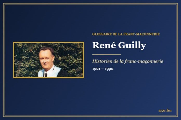 René Guilly, historien de la franc-maçonnerie