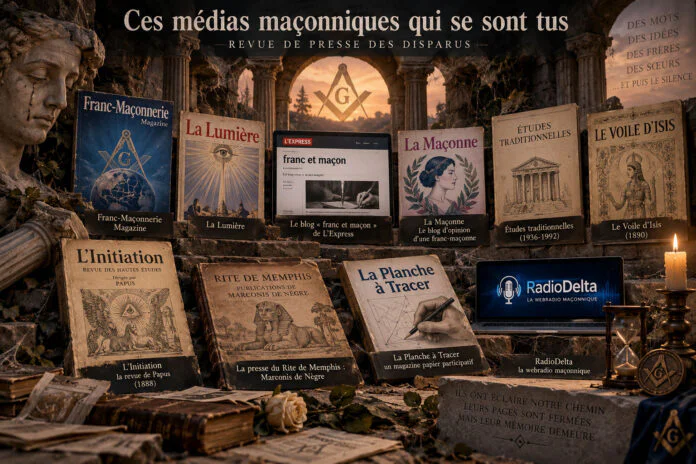 Ces médias maçonniques qui se sont tus : revue de presse des disparus
