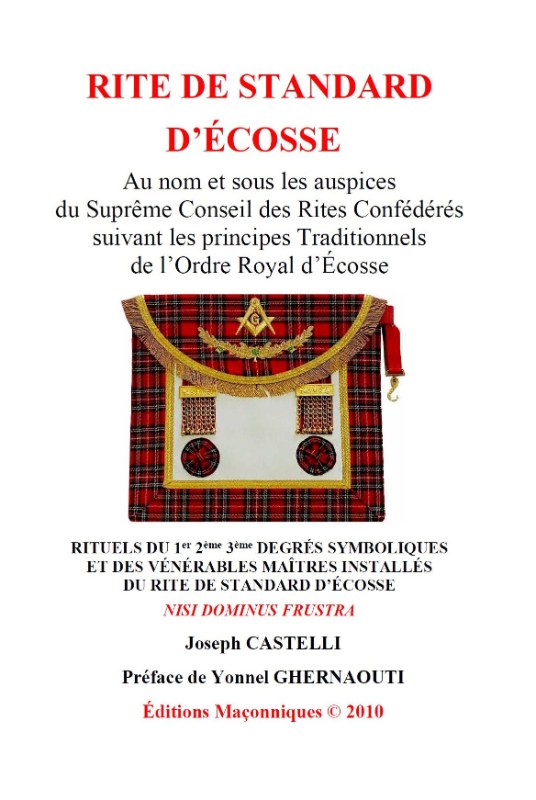 Couverture du livre Rite standard d’Écosse – Rituels complets