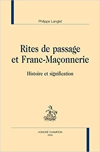 Couverture du livre Rites de passage et franc-maçonnerie – Histoire et signification