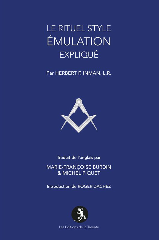 Couverture du livre Rituel style Émulation expliqué