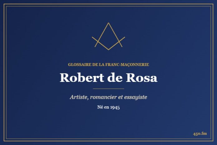 Robert de Rosa (Auteur) – Glossaire de la franc-maçonnerie 450.fm