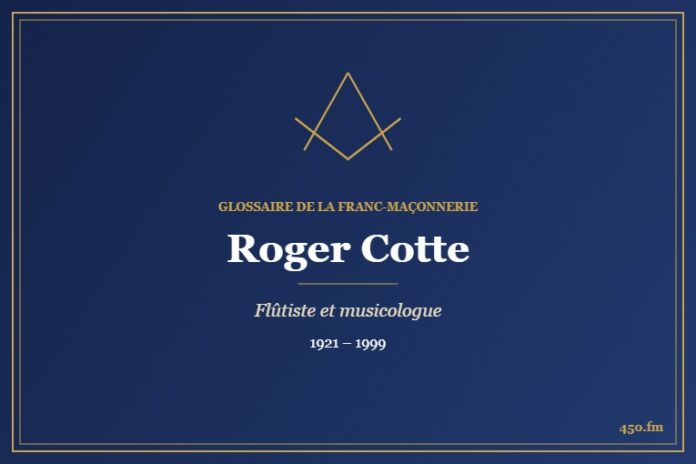 Roger Cotte (Auteur) – Glossaire de la franc-maçonnerie 450.fm