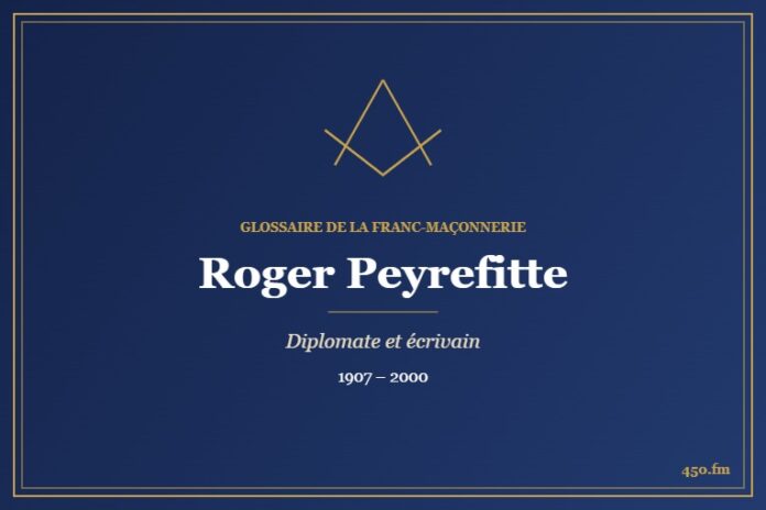 Roger Peyrefitte (Auteur) – Glossaire de la franc-maçonnerie 450.fm