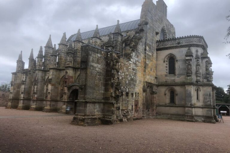 La chapelle de Rosslyn, en Écosse