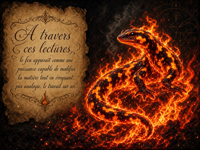Bestiaire initiatique – La salamandre, celle qui traverse le feu sans perdre son âme