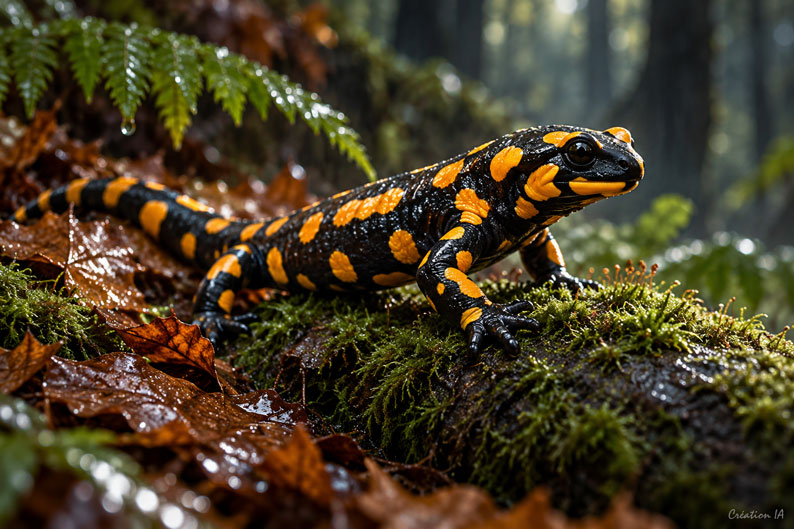 Bestiaire initiatique – La salamandre, celle qui traverse le feu sans perdre son âme