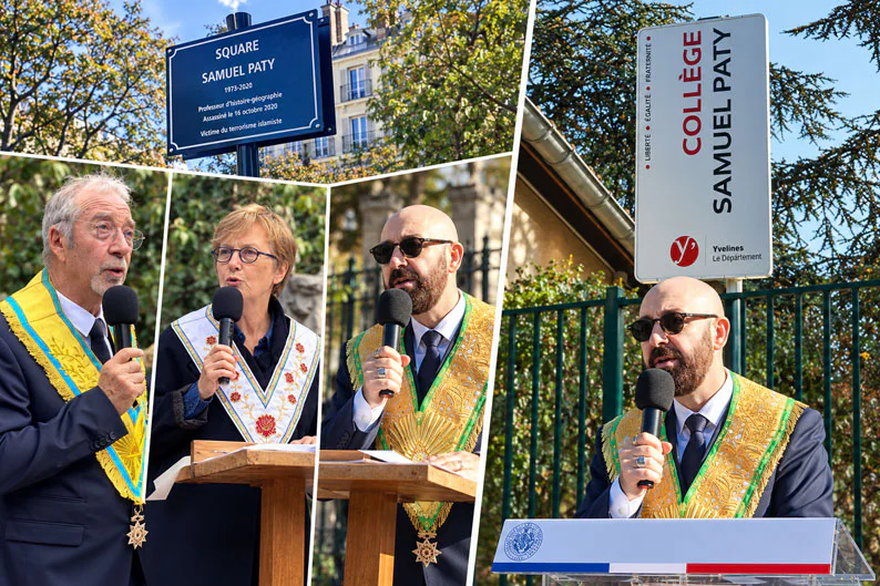 Hommages à Samuel Paty et à Dominique Bernard, octobre 2026