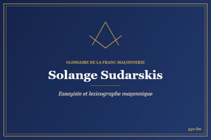 Solange Sudarskis (Auteur) – Glossaire de la franc-maçonnerie 450.fm