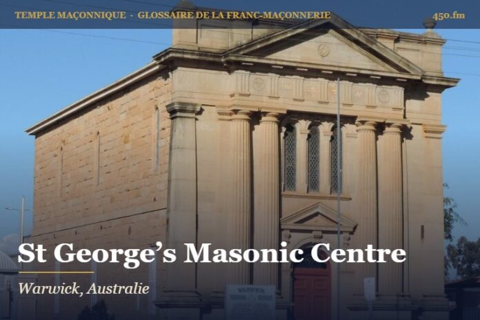 St George’s Masonic Centre, Warwick – temple maçonnique – Glossaire de la franc-maçonnerie 450.fm