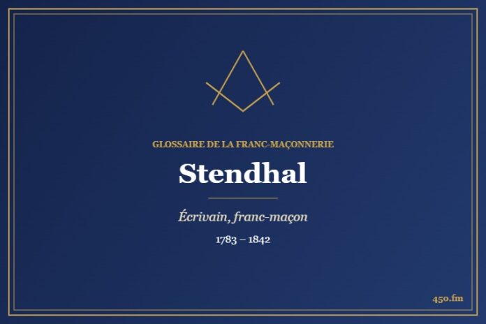 Stendhal (Personnalité) – Glossaire de la franc-maçonnerie 450.fm