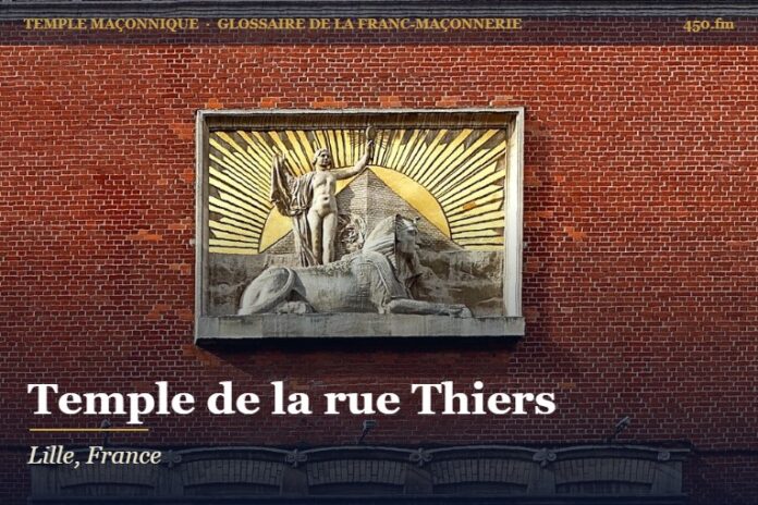 Temple de la Lumière du Nord, rue Thiers, Lille – temple maçonnique – Glossaire de la franc-maçonnerie 450.fm
