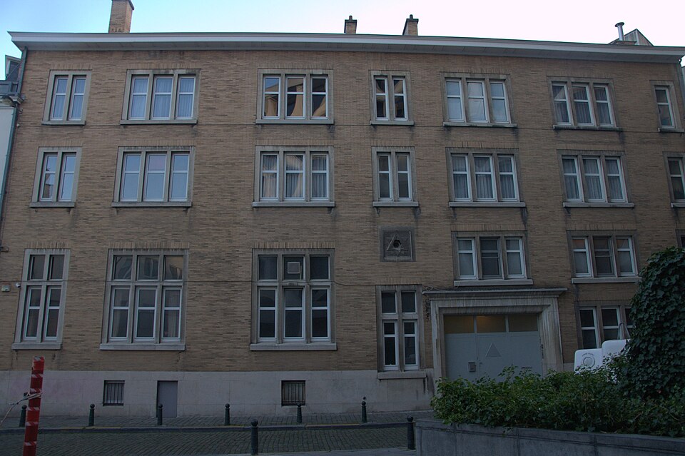 Temple des Amis Philanthropes, rue du Persil, Bruxelles