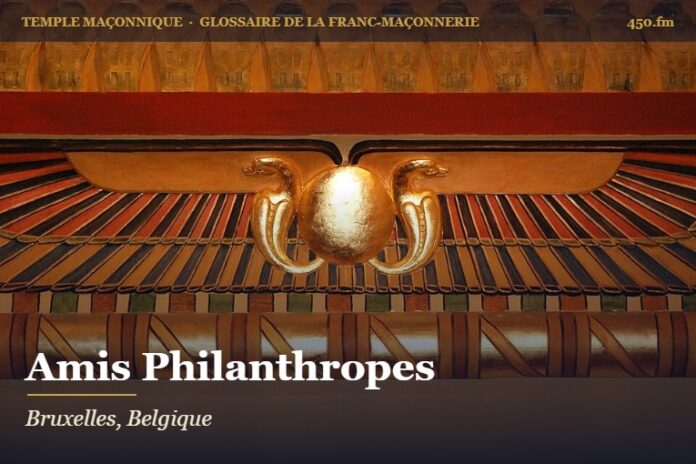Temple des Amis Philanthropes, rue du Persil, Bruxelles – temple maçonnique – Glossaire de la franc-maçonnerie 450.fm