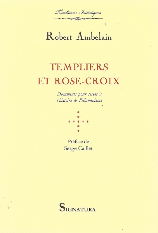 Couverture du livre Templiers et Rose-Croix