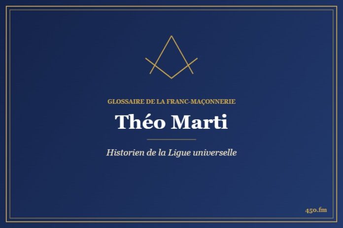 Théo Marti (Auteur) – Glossaire de la franc-maçonnerie 450.fm