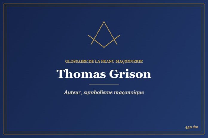 Thomas Grison (Auteur) – Glossaire de la franc-maçonnerie 450.fm