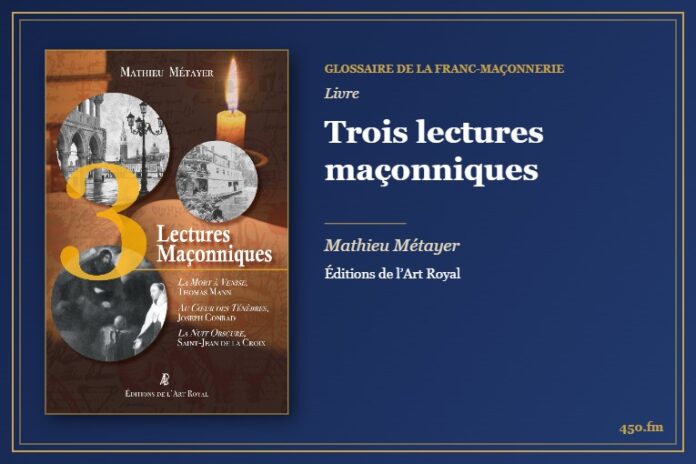 Trois lectures maçonniques (Livre) – Glossaire de la franc-maçonnerie 450.fm
