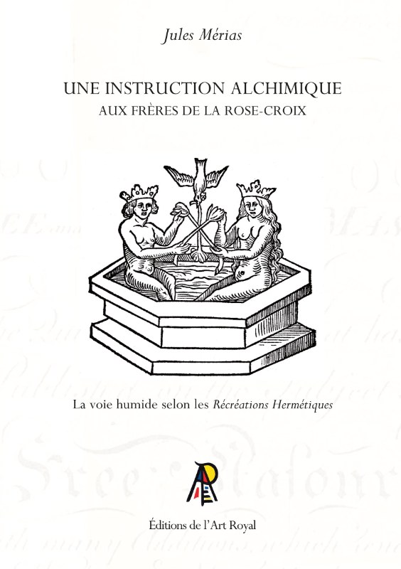 Couverture du livre Une instruction alchimique aux Frères de la Rose-Croix