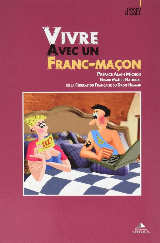 Couverture du livre Vivre avec un franc-maçon
