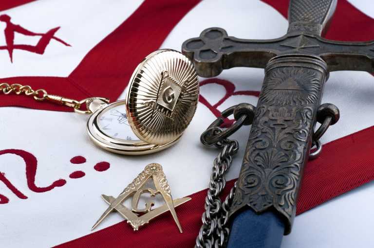 Ancien, Franc-Maçonnerie, Symbolique, Objets, épée, tablier
